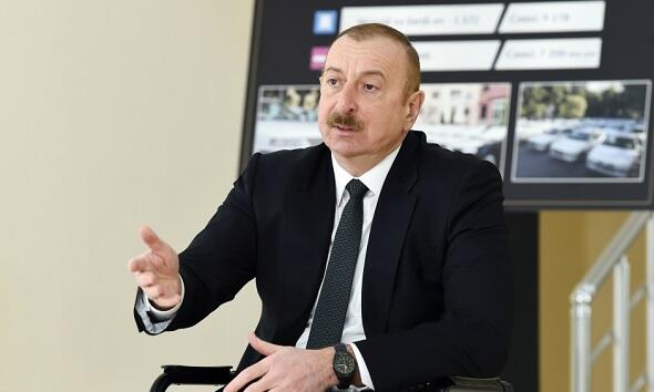 EFE agentliyi Prezidentin mətbuat konfransından yazdı